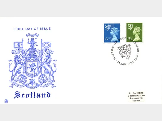 Scotland 6 1/2p & 8 1/2p