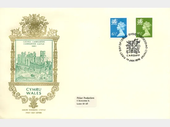 Wales 6 1/2p & 8 1/2p