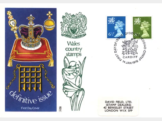 Wales 6 1/2p & 8 1/2p