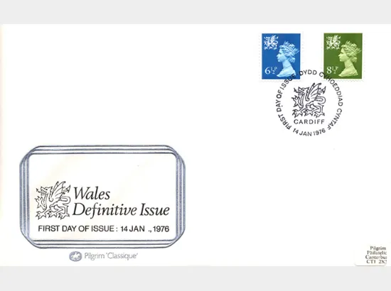 Wales 6 1/2p & 8 1/2p