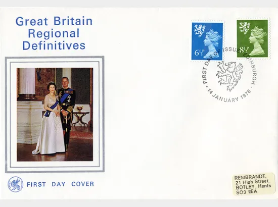 Scotland 6 1/2p & 8 1/2p