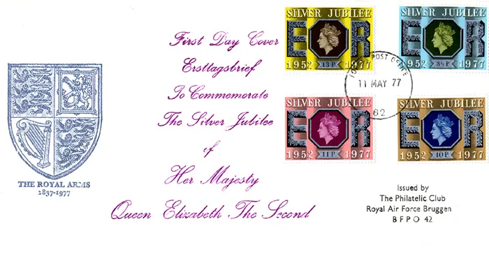 1977JubileeRAFBFPO42 1977JubileeRAFBFPO42
