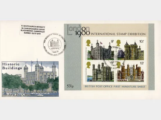 Historic Buildings: Miniature Sheet