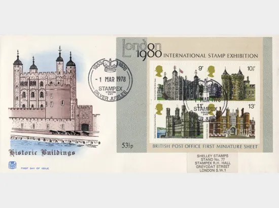 Historic Buildings: Miniature Sheet