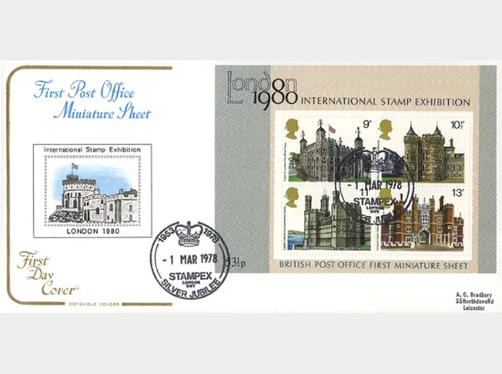 Historic Buildings: Miniature Sheet