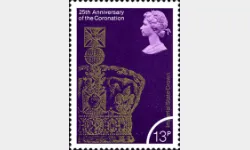 Coronation 25th Anniversary: 13p
