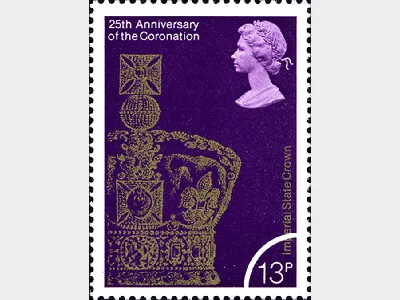 Coronation 25th Anniversary: 13p