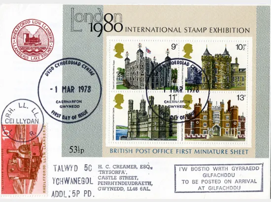 Historic Buildings: Miniature Sheet