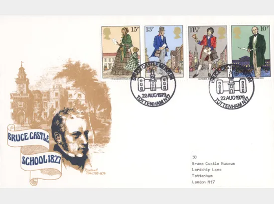 Rowland Hill: Stamps