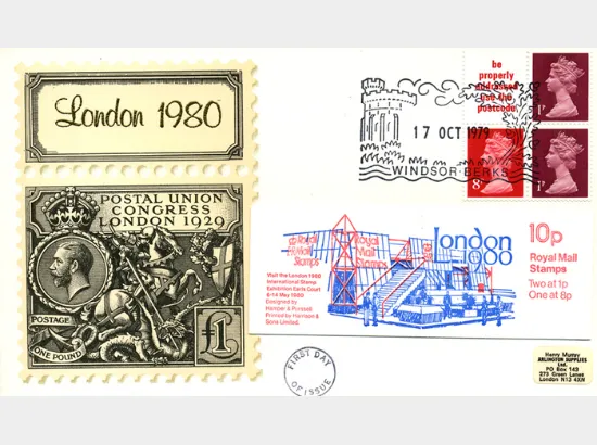 Vending: New Design: 10p 'London 1980'