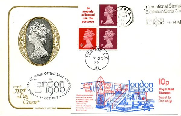 Vending: New Design: 10p 'London 1980'