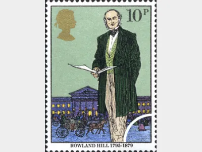 Rowland Hill: 10p