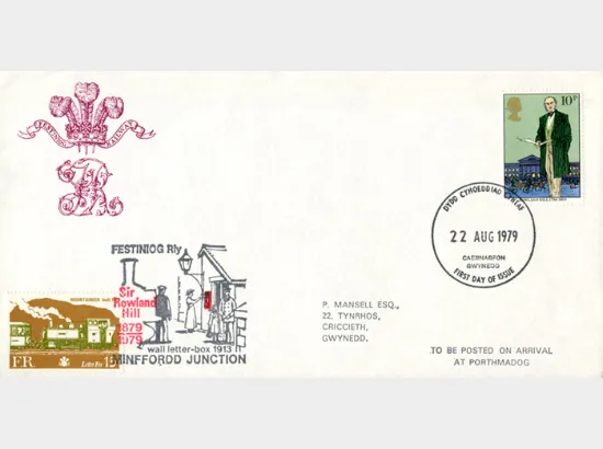 Rowland Hill: Stamps