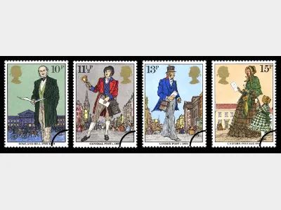 Rowland Hill: Stamps