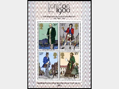 Rowland Hill: Miniature Sheet