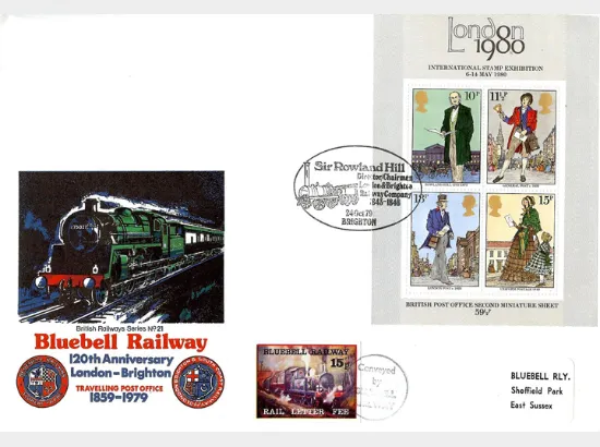 Rowland Hill: Miniature Sheet