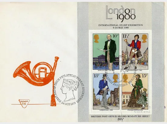 Rowland Hill: Miniature Sheet