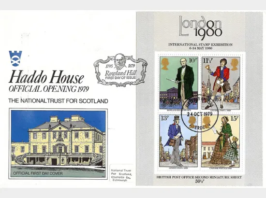 Rowland Hill: Miniature Sheet