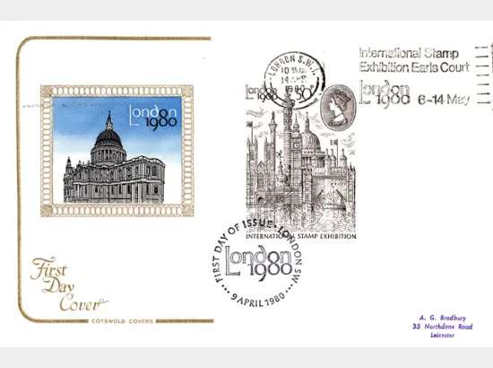 London 1980: 50p Stamp