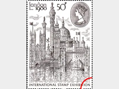 London 1980: 50p Stamp