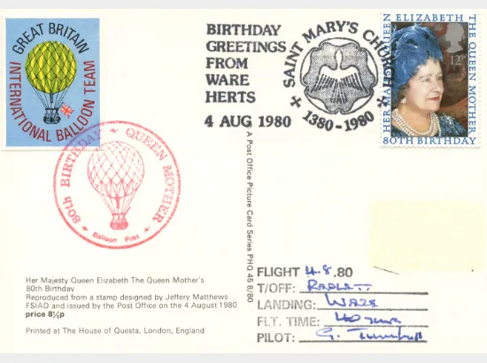 Queen Mother 80th Birthday