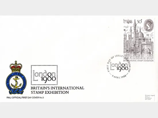 London 1980: 50p Stamp