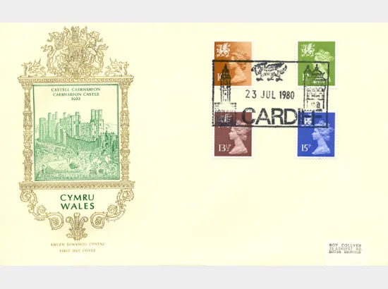 Wales 12p, 13 1/2p, 15p