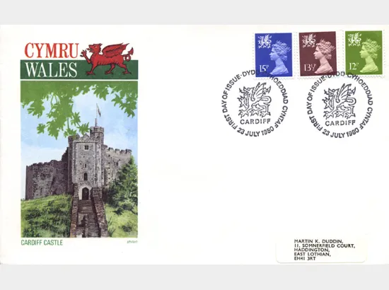 Wales 12p, 13 1/2p, 15p