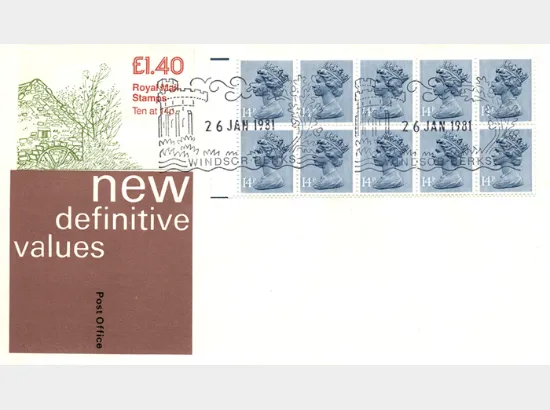 Counter: New Design: £1.40 Ind.Arch. 5 (Preston Mill)