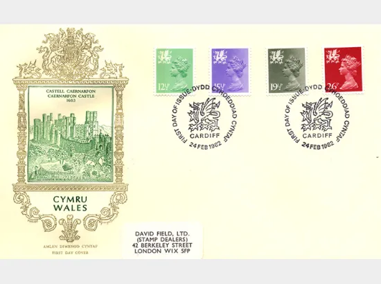 Wales 12 1/2p, 15 1/2p, 19 1/2p, 26p