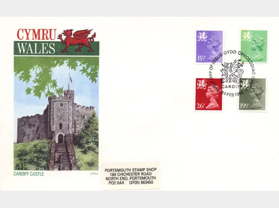 Wales 12 1/2p, 15 1/2p, 19 1/2p, 26p