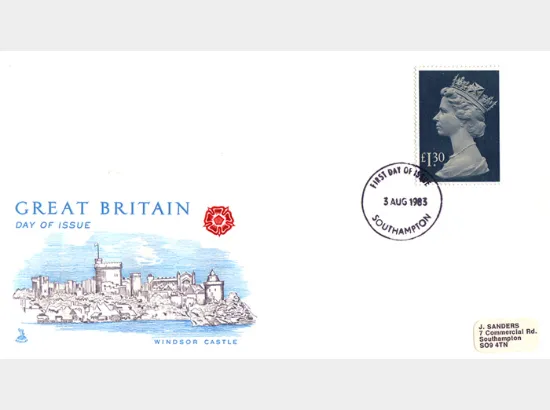 Machins: Parcel Post: £1.30