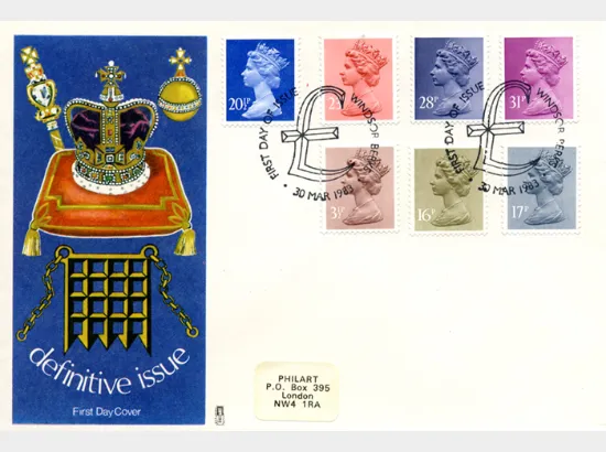 Machins: 3 1/2p, 16p, 17p, 20 1/2p, 23p, 28p, 31p