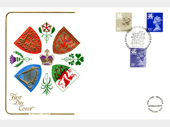 Wales 16p, 20 1/2p, 28p