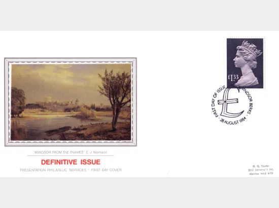 Machins: Parcel Post: £1.33