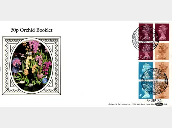 Vending: New Design: 50p Orchids 1