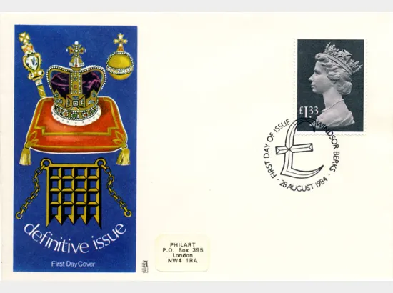 Machins: Parcel Post: £1.33