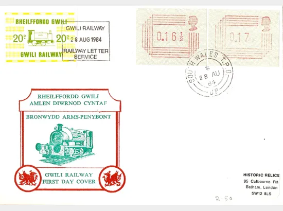 16 1/2p & 17p [Frama Labels]