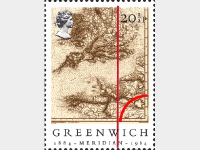 Greenwich Meridian: 20 1/2p