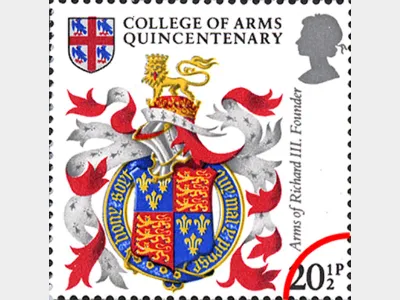 Heraldry: 20 1/2p