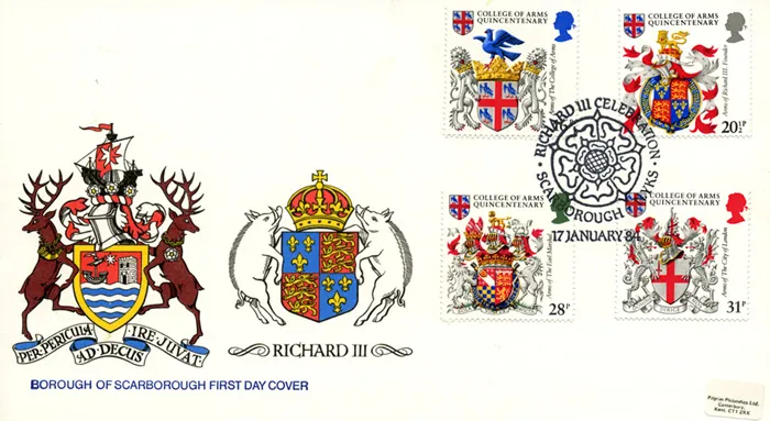 1984_Heraldry_RIII_Scarb 1984_Heraldry_RIII_Scarb
