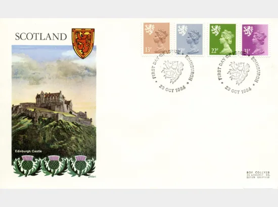 Scotland 13p, 17p, 22p, 31p