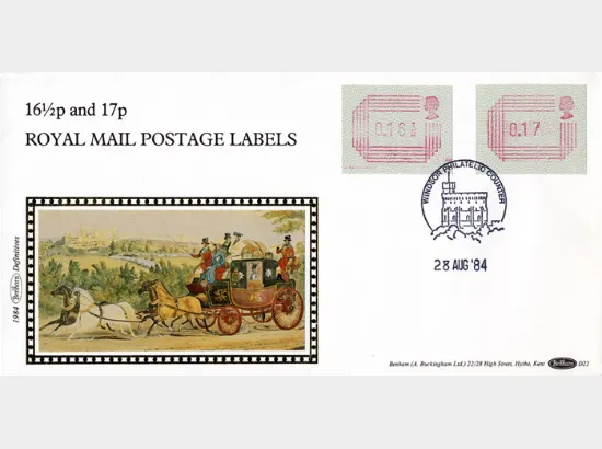 16 1/2p & 17p [Frama Labels]