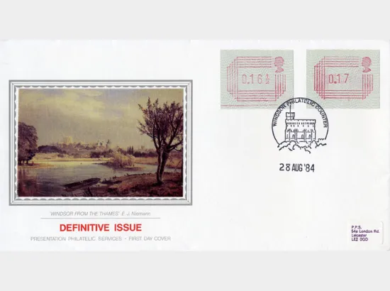 16 1/2p & 17p [Frama Labels]