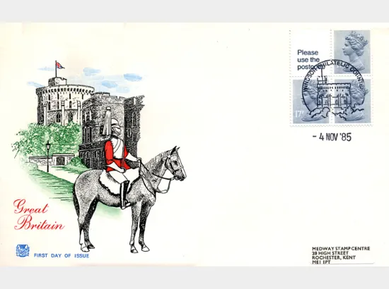 Vending: New Design: 50p Pillar Box (1p Discount)