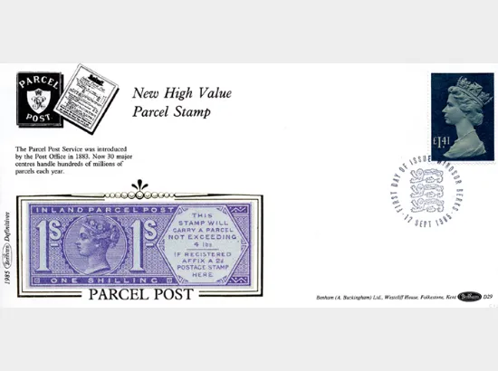 Machins: Parcel Post: £1.41