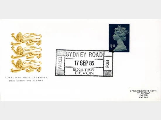 Machins: Parcel Post: £1.41