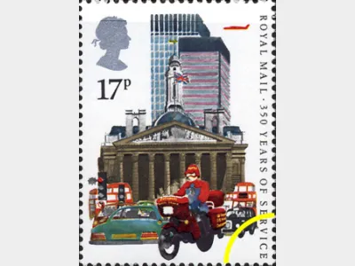 The Royal Mail: 17p