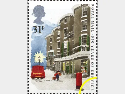 The Royal Mail: 31p