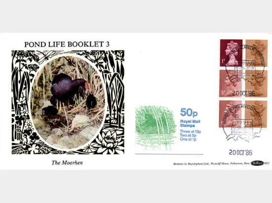 Vending: New Design: 50p Pond Life 3 (Moorhen)